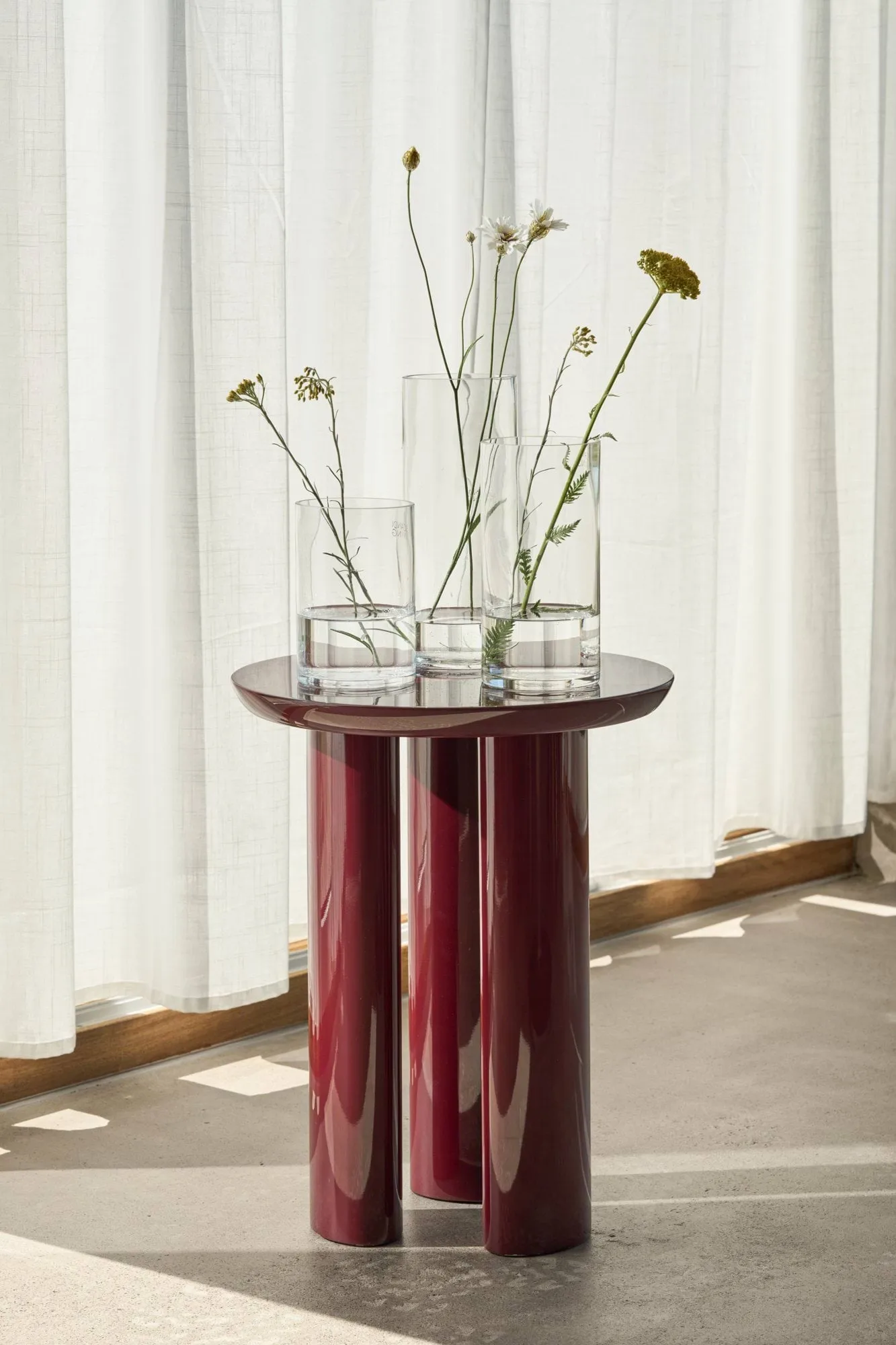 Cylinder vase Ø10x25 cm, Klar Scandi Living