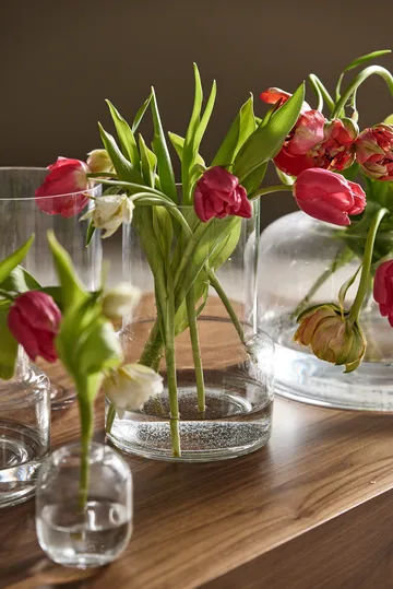 Dew vase Ø6,5x10 cm - Klar - Scandi Living