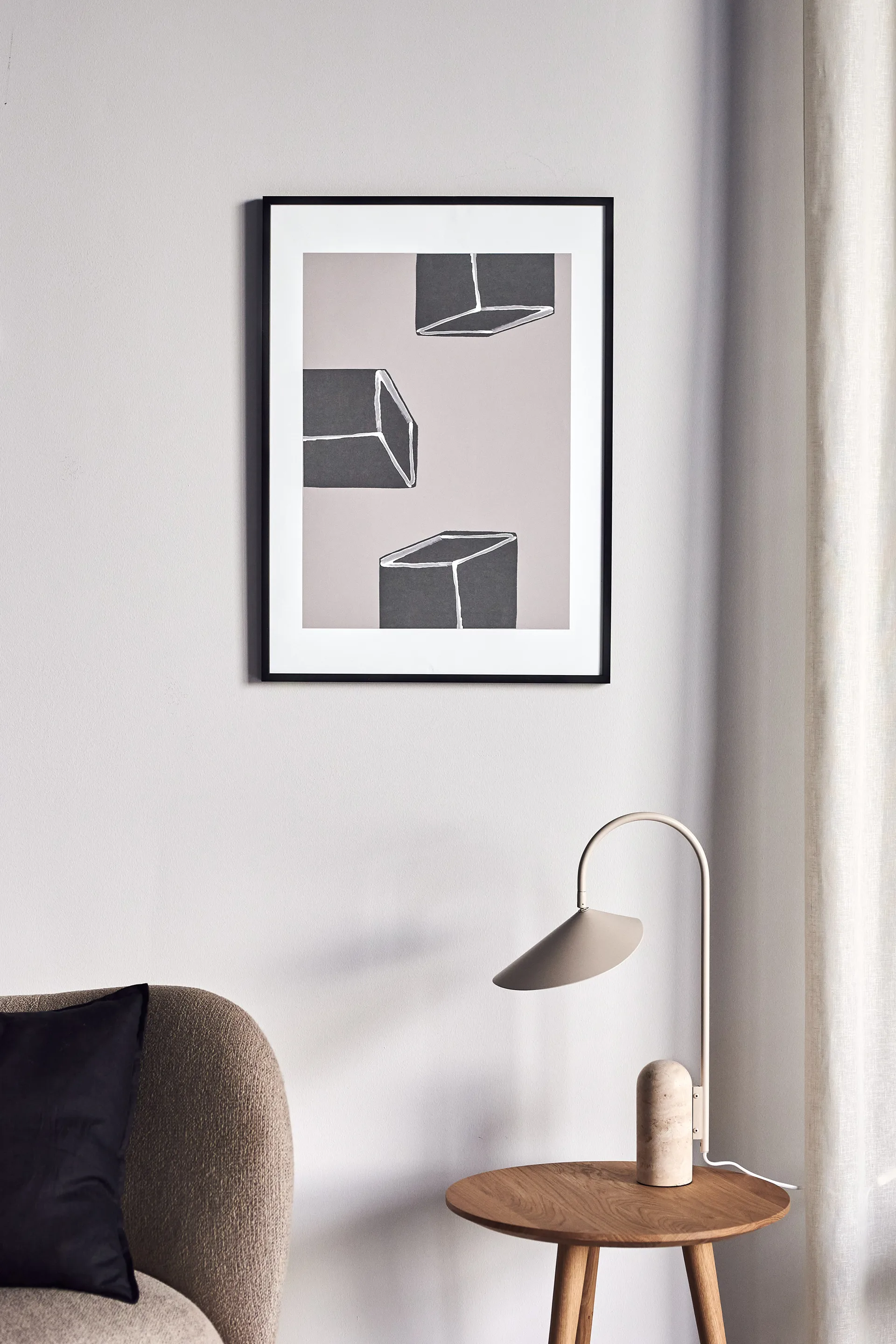 Dimensions plakat, 50x70 cm Scandi Living