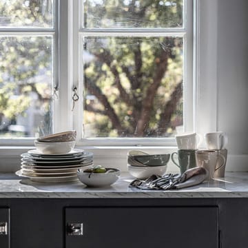Dots morgenmadsskål 60 cl 4 stk. - Beige - Scandi Living