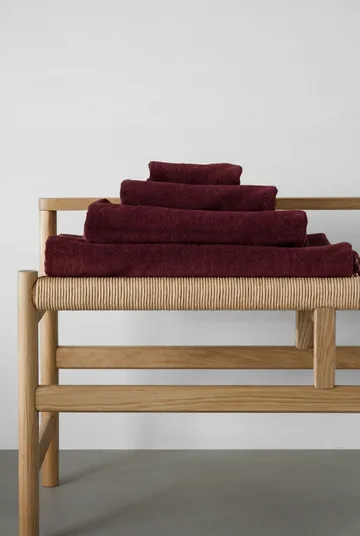 Drift badehåndklæde 100x150 cm - Rød - Scandi Living