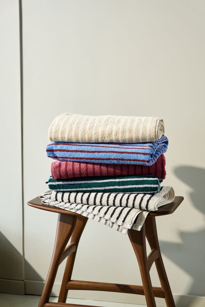 Drift badehåndklæde 70x140 cm, Beige-hvid Scandi Living