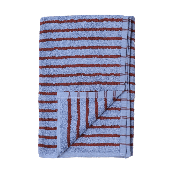 Drift badehåndklæde 70x140 cm - Blå-rød - Scandi Living