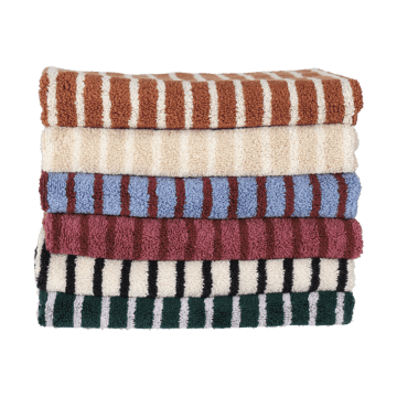 Drift badehåndklæde 70x140 cm - Lyserød-rød - Scandi Living