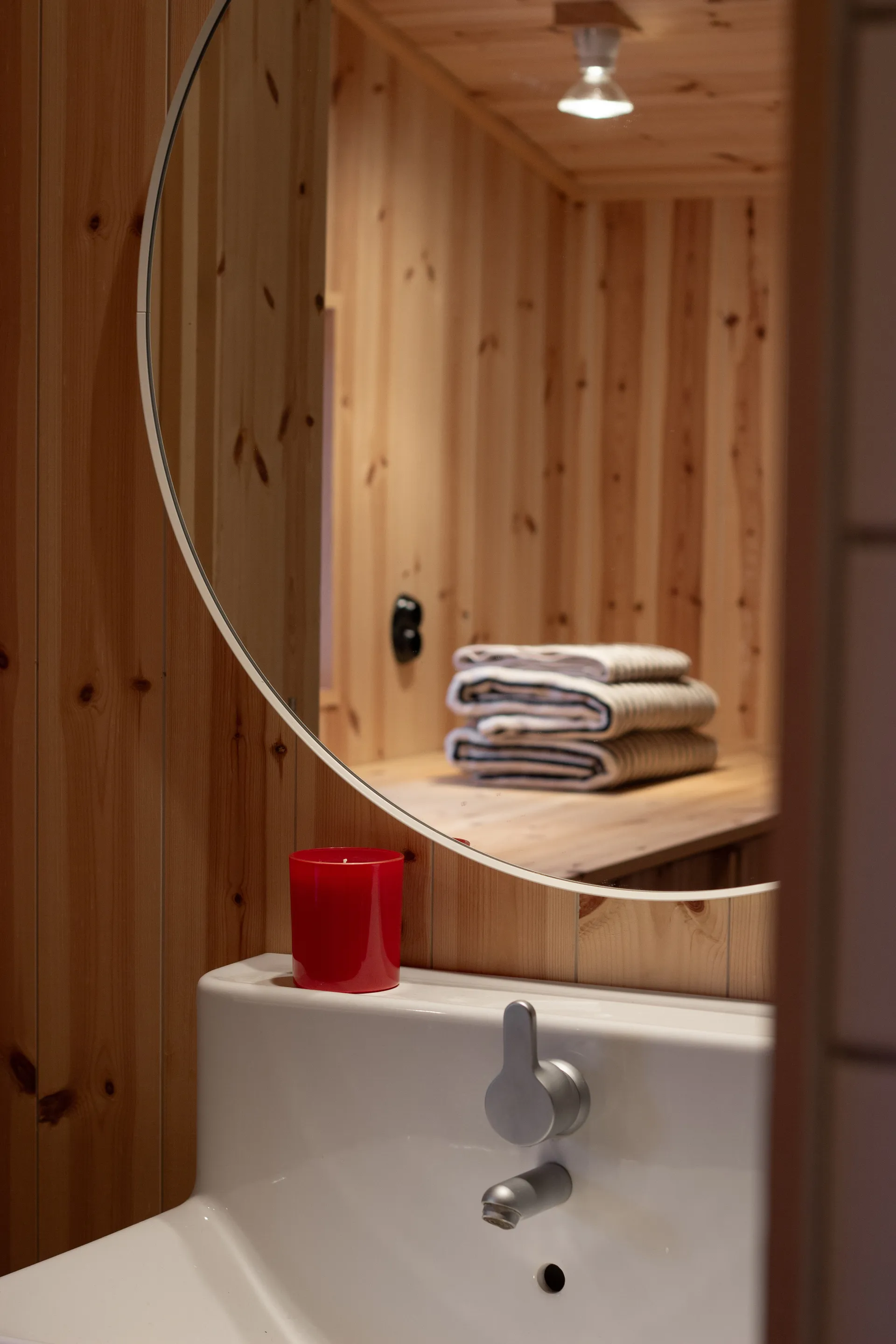 Drift badehåndklæder 100x150 cm 2-pak - Hvid-sort Scandi Living