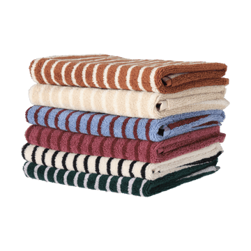 Drift bademåtte 50x70 cm - Beige-hvid - Scandi Living