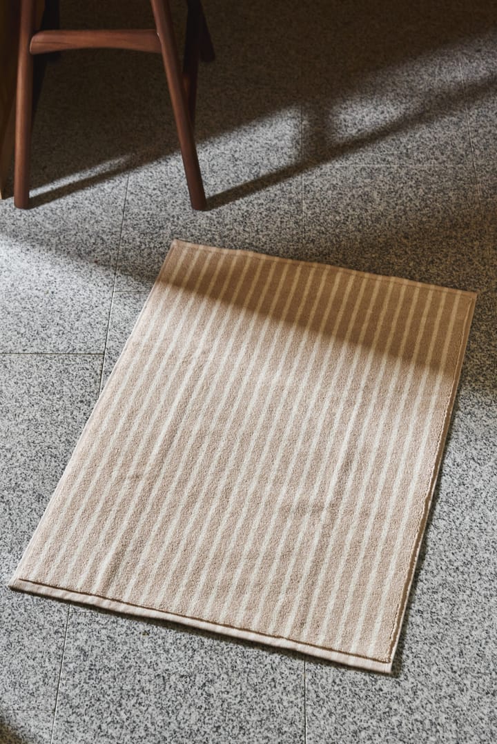 Drift bademåtte 50x70 cm, Beige-hvid Scandi Living