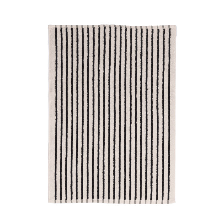 Drift bademåtte 50x70 cm - Hvid-sort - Scandi Living