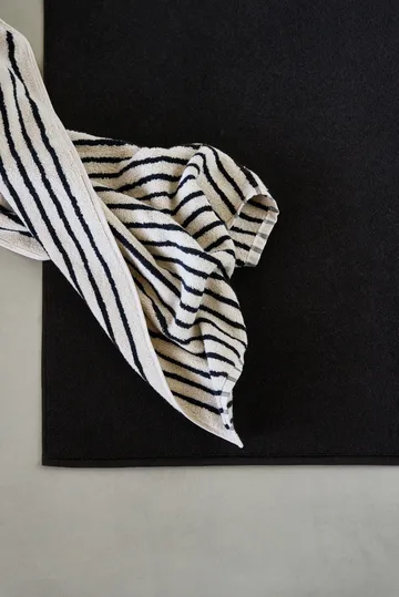 Drift bademåtte 50x70 cm - Sort - Scandi Living