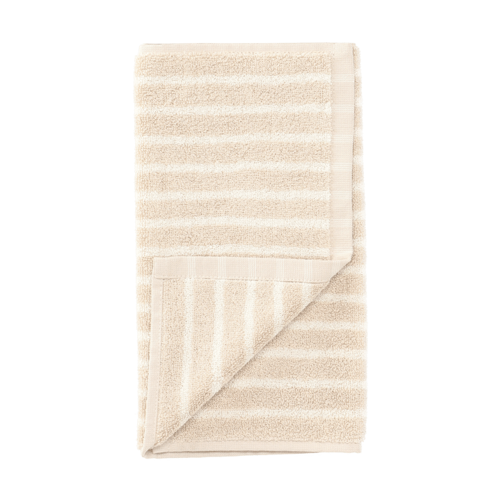 Drift håndklæde 30x50 cm - Beige-hvid - Scandi Living