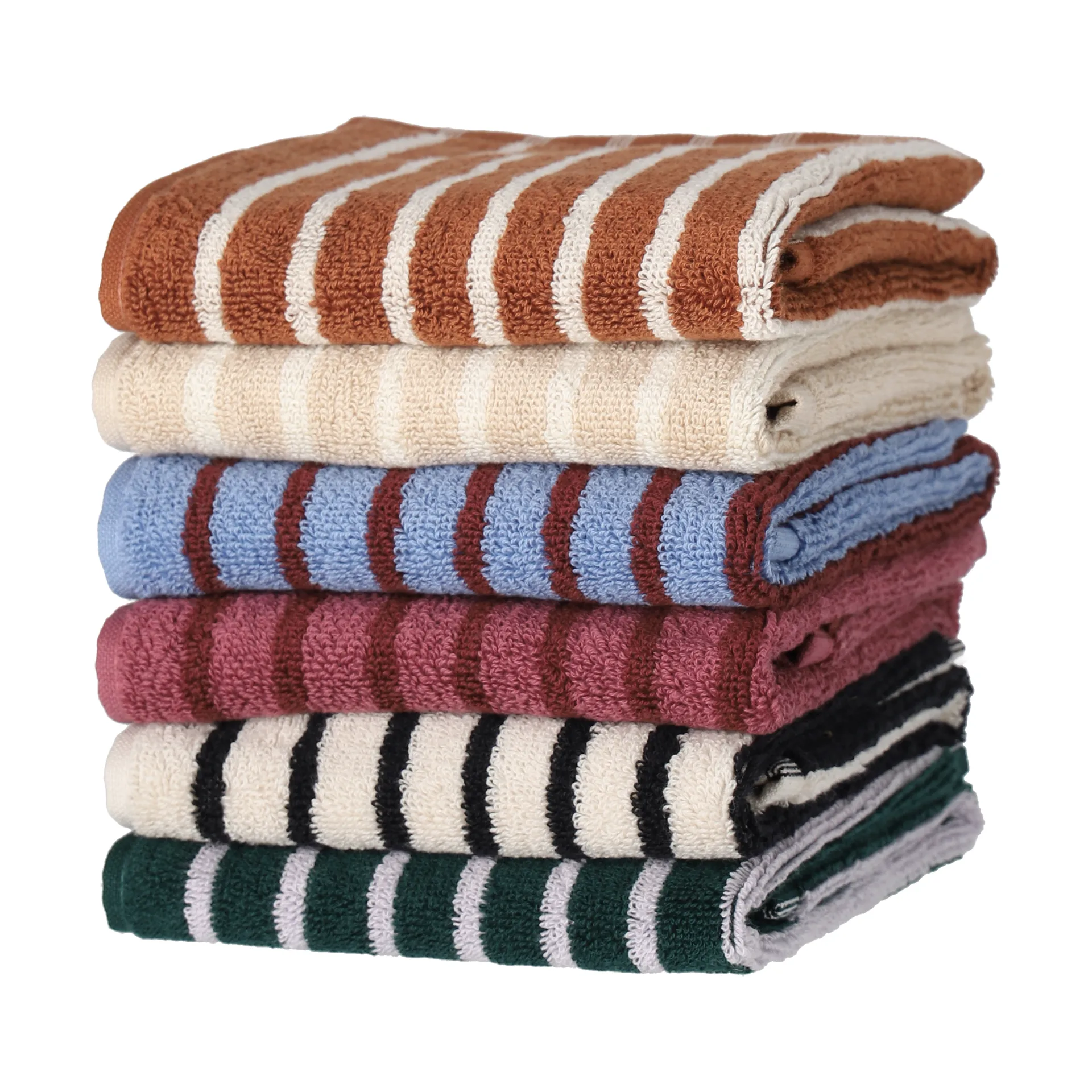 Drift håndklæde 30x50 cm, Beige-hvid Scandi Living