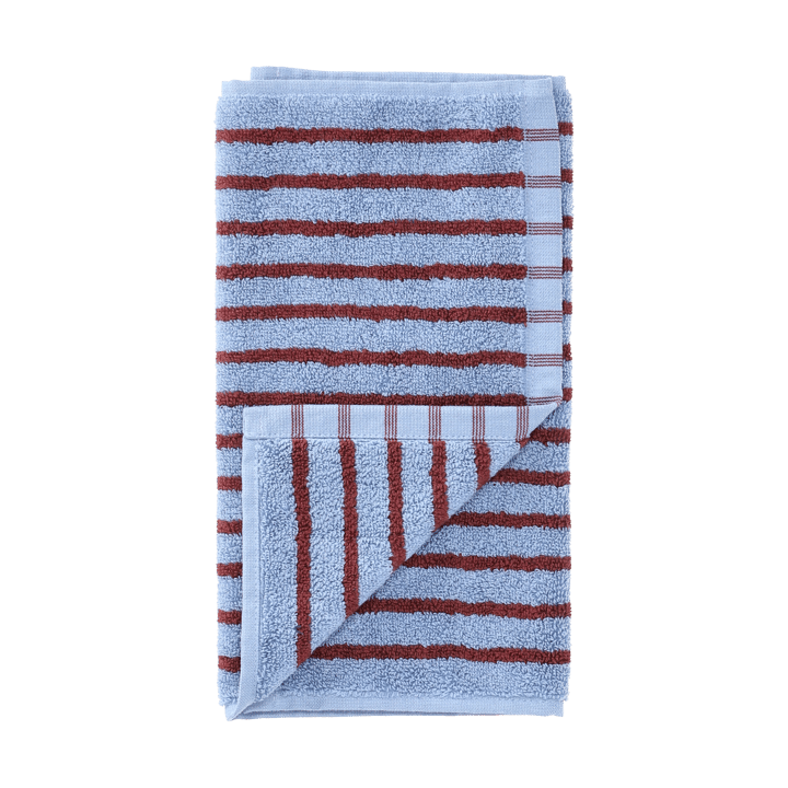 Drift håndklæde 30x50 cm - Blå-rød - Scandi Living