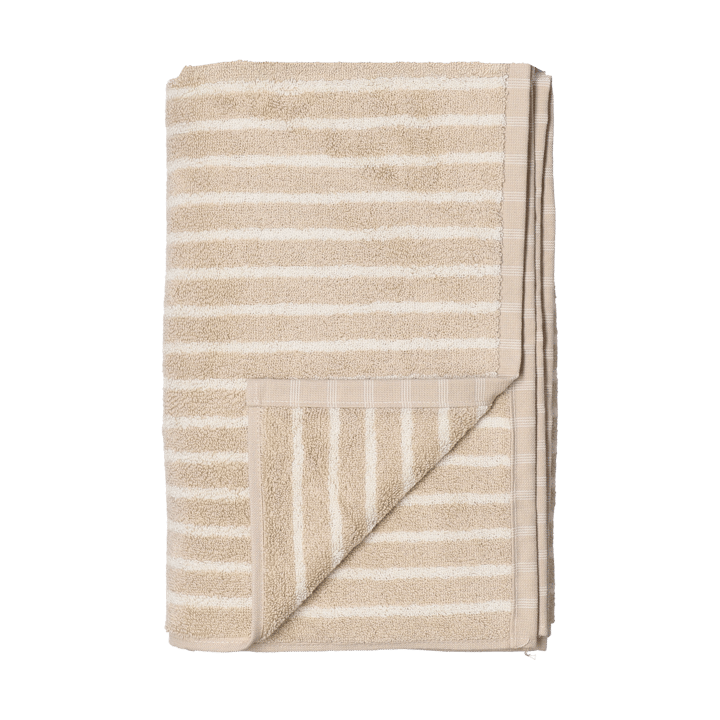 Drift håndklæde 50x70 cm - Beige-hvid - Scandi Living