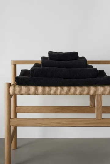 Drift håndklæde 50x70 cm - Sort - Scandi Living