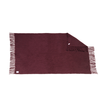 Dune mohair plaid 130x170 cm - Plum - Scandi Living