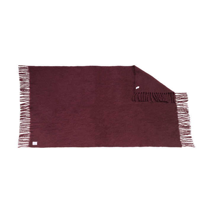 Dune mohair plaid 130x170 cm, Plum Scandi Living
