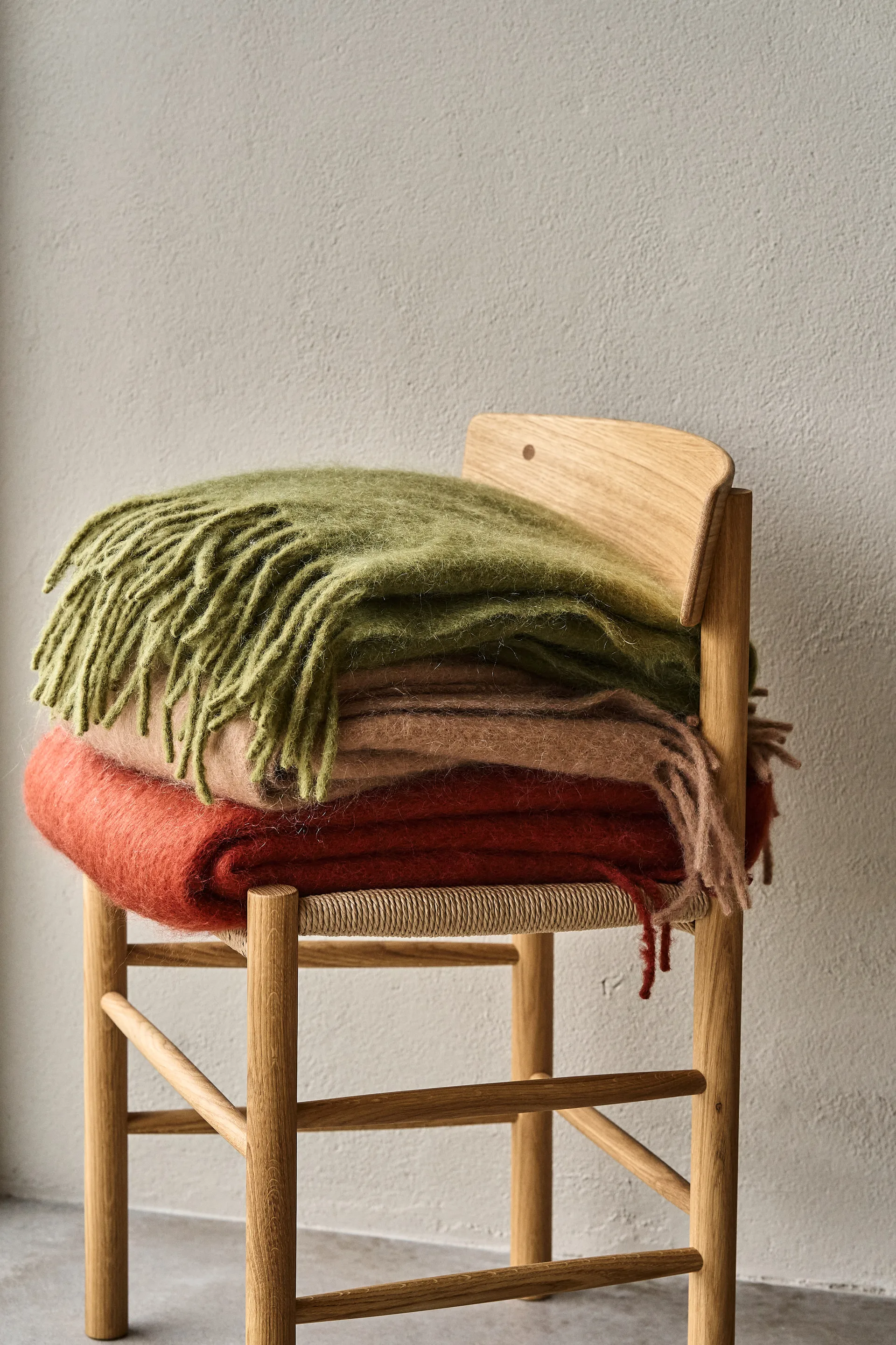 Dune mohair plaid 130x170 cm, Sienna Scandi Living