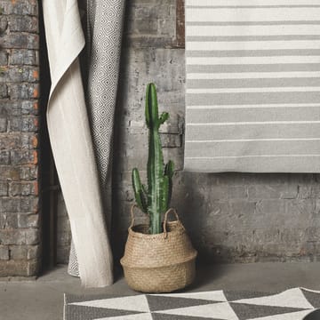 Fade tæppe stor concrete (grå) - 200 x 200 cm - Scandi Living