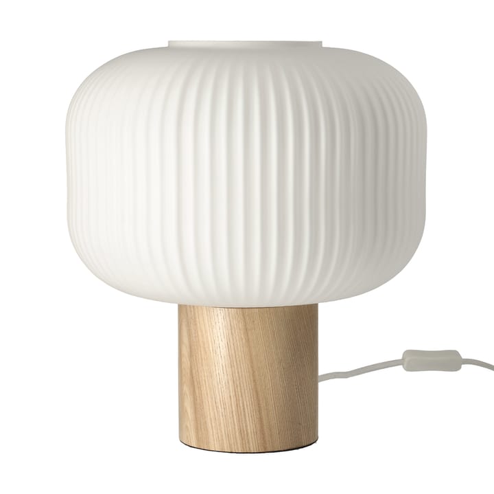 Fair bordlampe 34,5 cm - Frosted hvid/Ask - Scandi Living