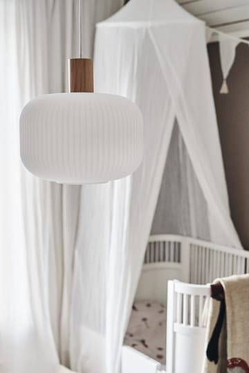 Fair loftslampe Ø30 cm - Frosted hvid/Ask - Scandi Living