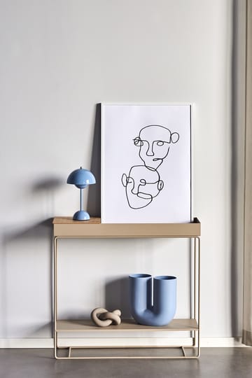 Figurative plakat sort - 50x70 cm - Scandi Living