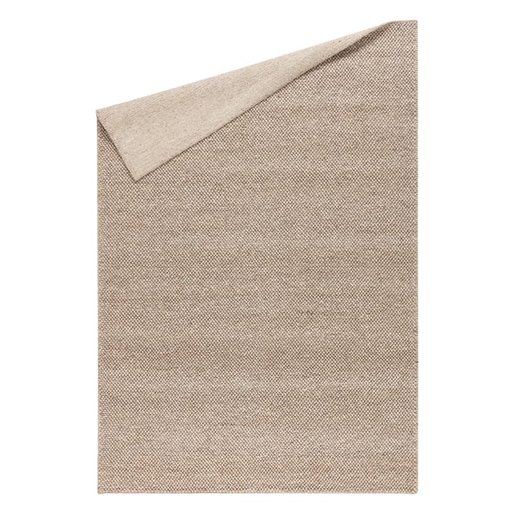 Flock uldtæppe beige - 170x240 cm - Scandi Living