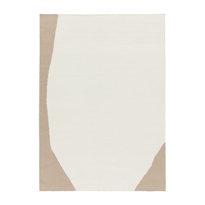 Flow kelimtæppe hvid/beige, 170x240 cm Scandi Living