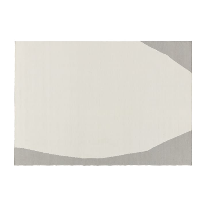 Flow kelimtæppe hvid/grå   
 - 170x240 cm - Scandi Living