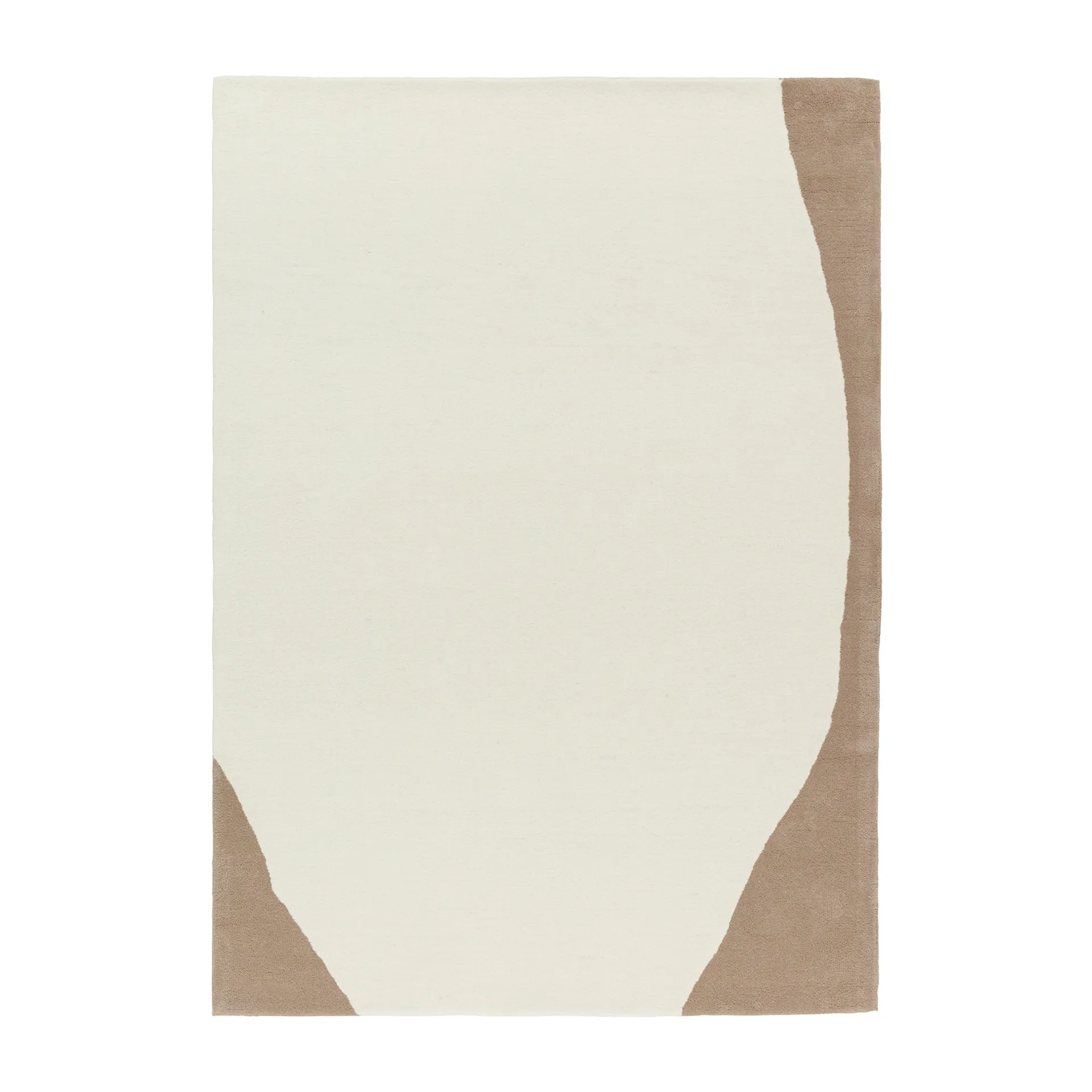 Flow uldtæppe hvid/beige, 200x300 cm Scandi Living
