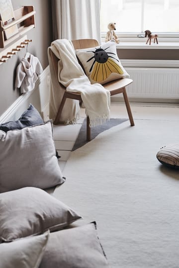 Flow uldtæppe hvid/grå - 200x300 cm - Scandi Living