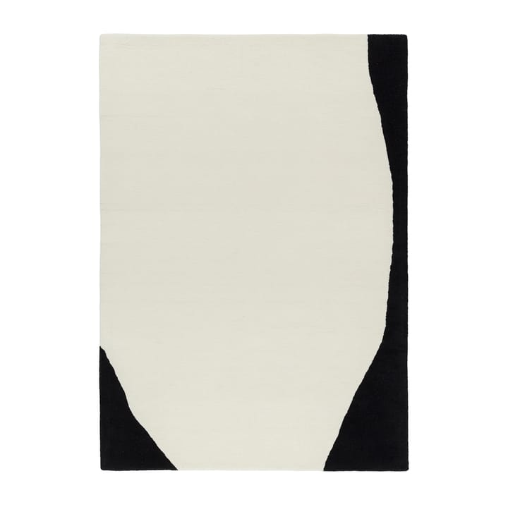 Flow uldtæppe hvid/sort, 170x240 cm Scandi Living