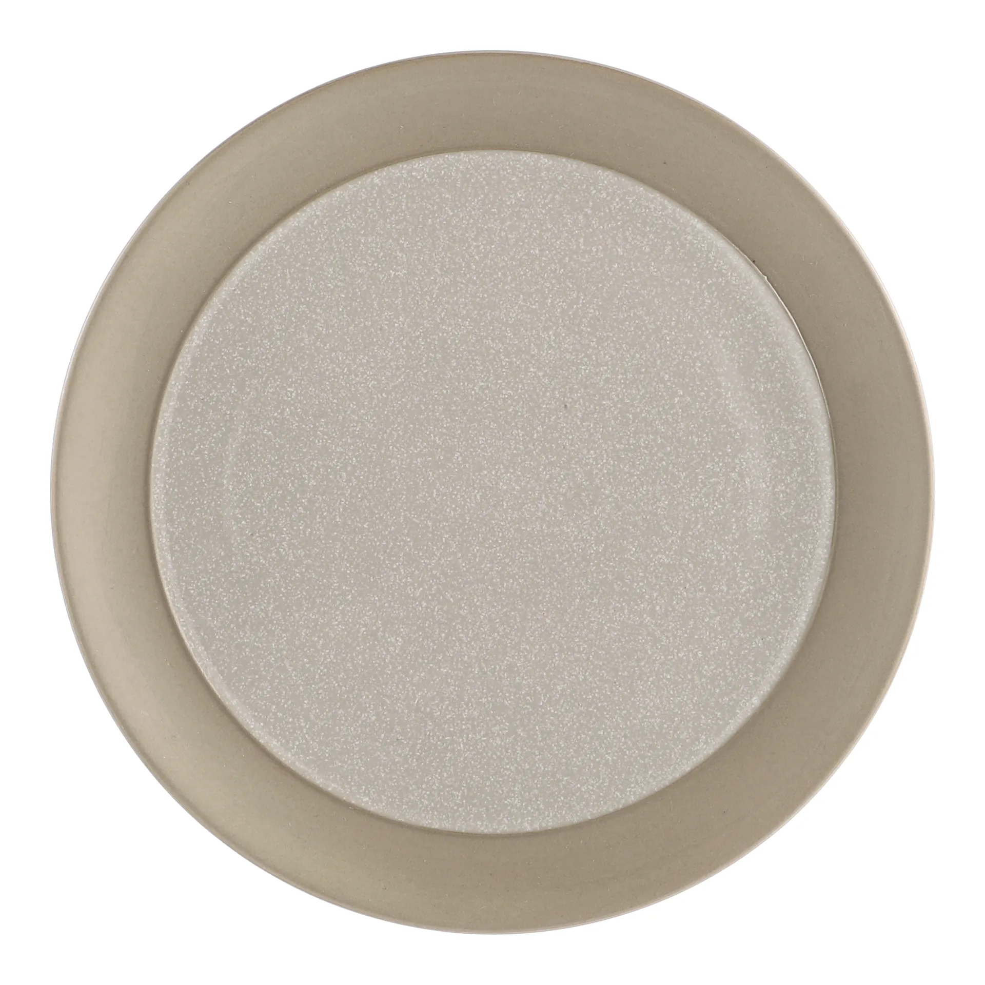 Fossil asiet Ø21 cm, Beige Scandi Living