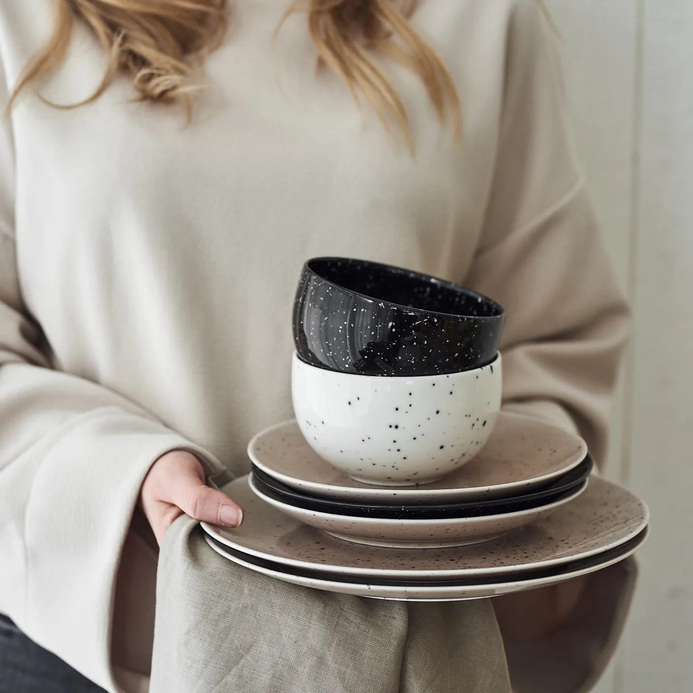 Freckle skål 60 cl, Hvid Scandi Living