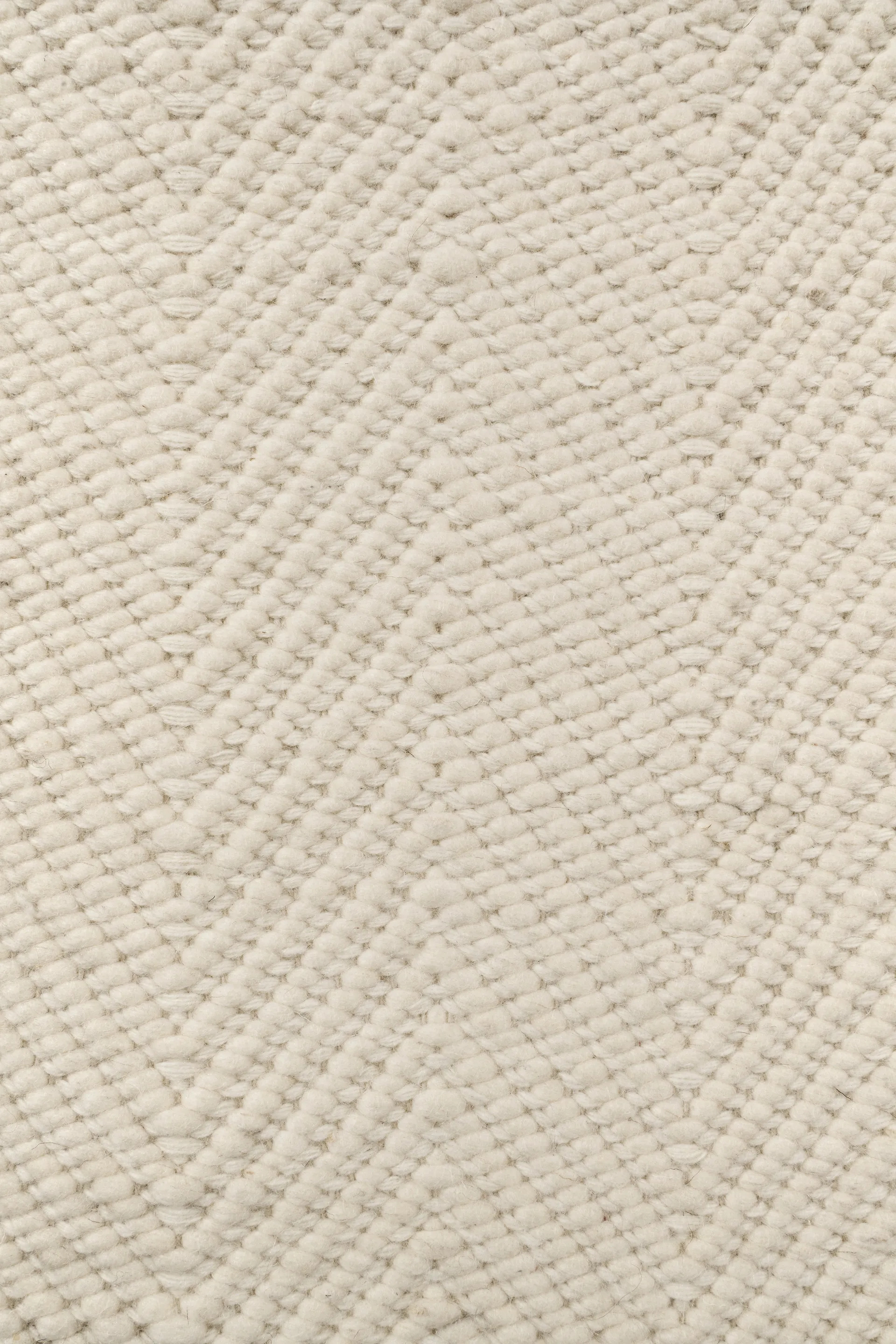 Furrow uldtæppe naturhvid, 80x240 cm Scandi Living