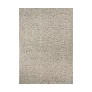 Furrow uldtæppe naturhvid/grå - 170x240 cm - Scandi Living