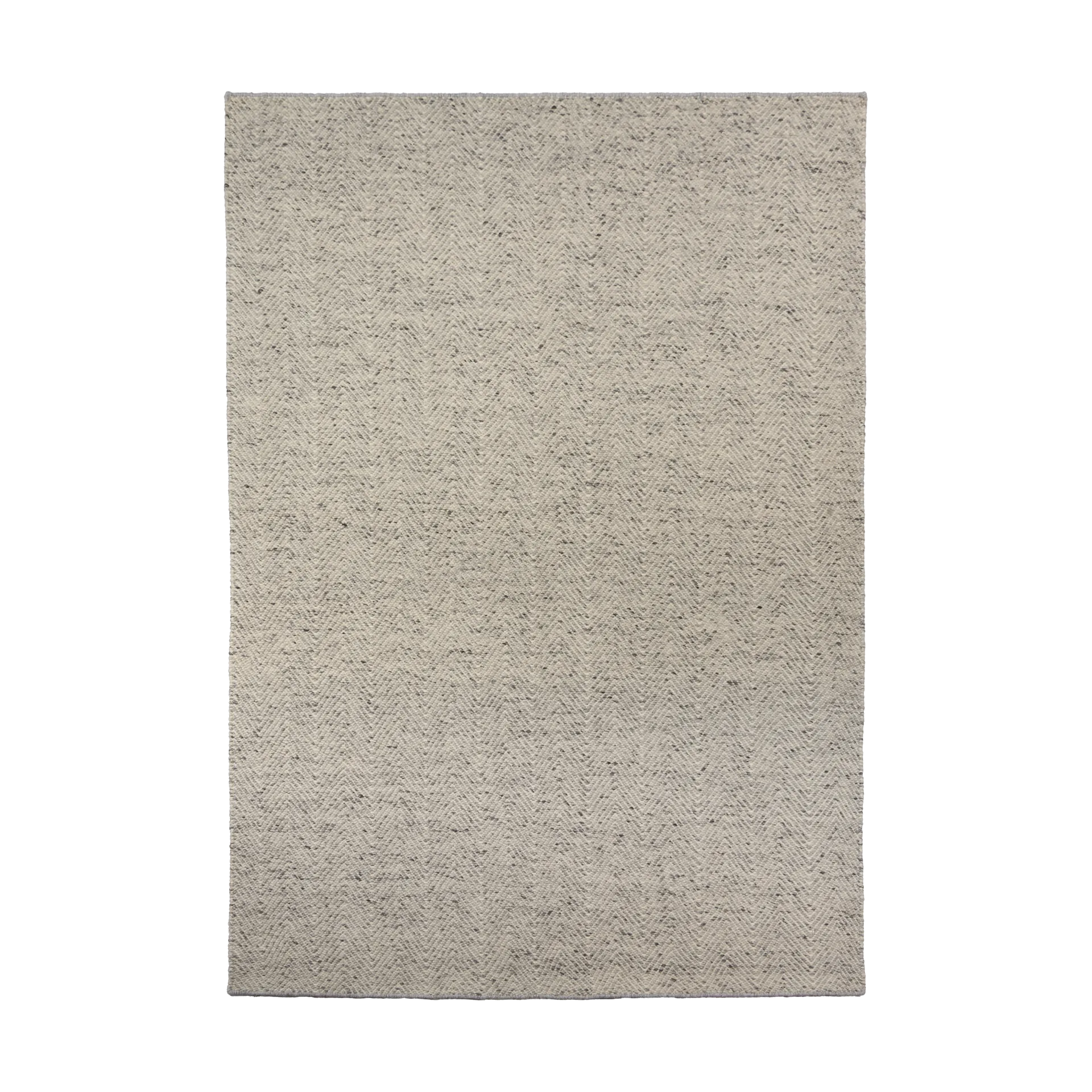 Furrow uldtæppe naturhvid/grå, 200x300 cm Scandi Living