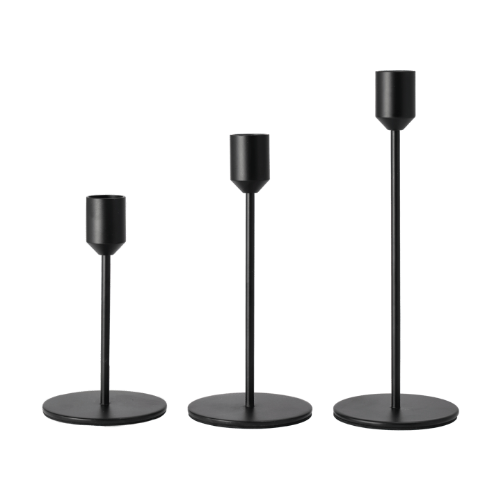 Glare lysestage 18 cm, Sort Scandi Living