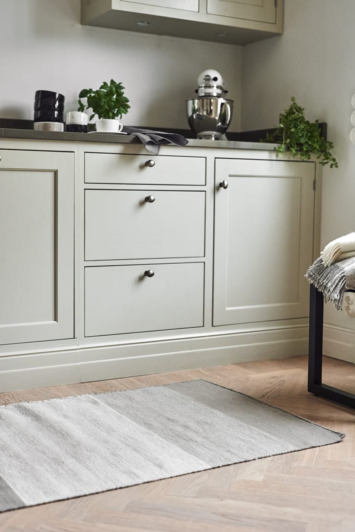 Granite Uldtæpper naturgrå - 80x240 cm - Scandi Living