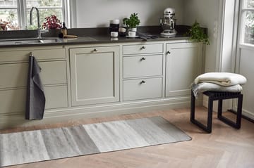 Granite Uldtæpper naturgrå - 80x240 cm - Scandi Living