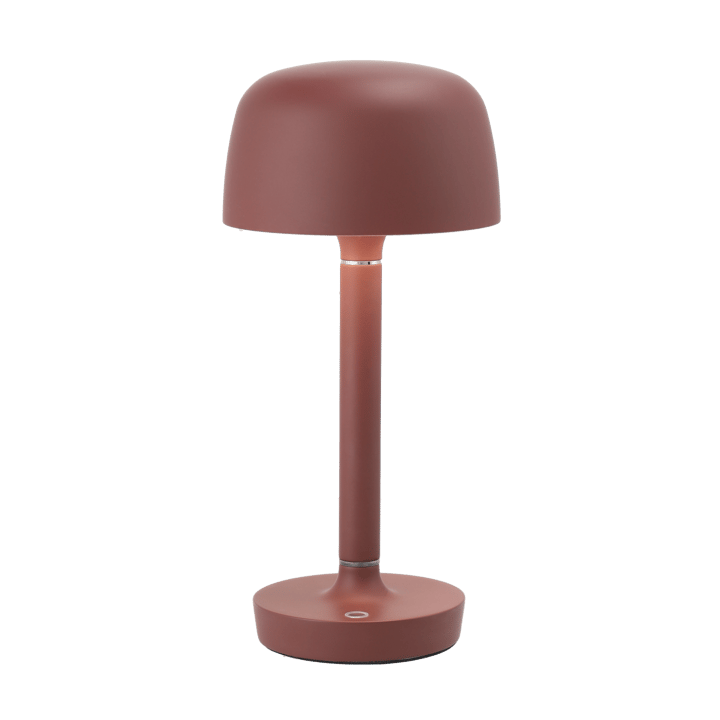 Halo portabel bordlampe 25,5 cm, Burgundy Scandi Living