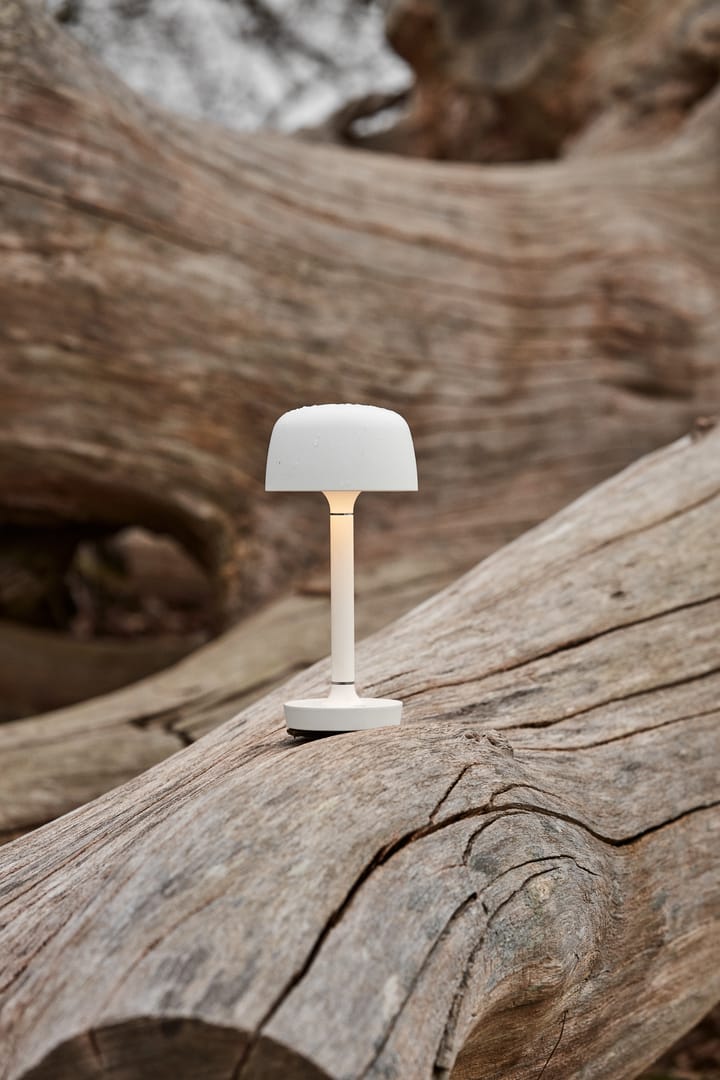 Halo portabel bordlampe 25,5 cm, White Scandi Living