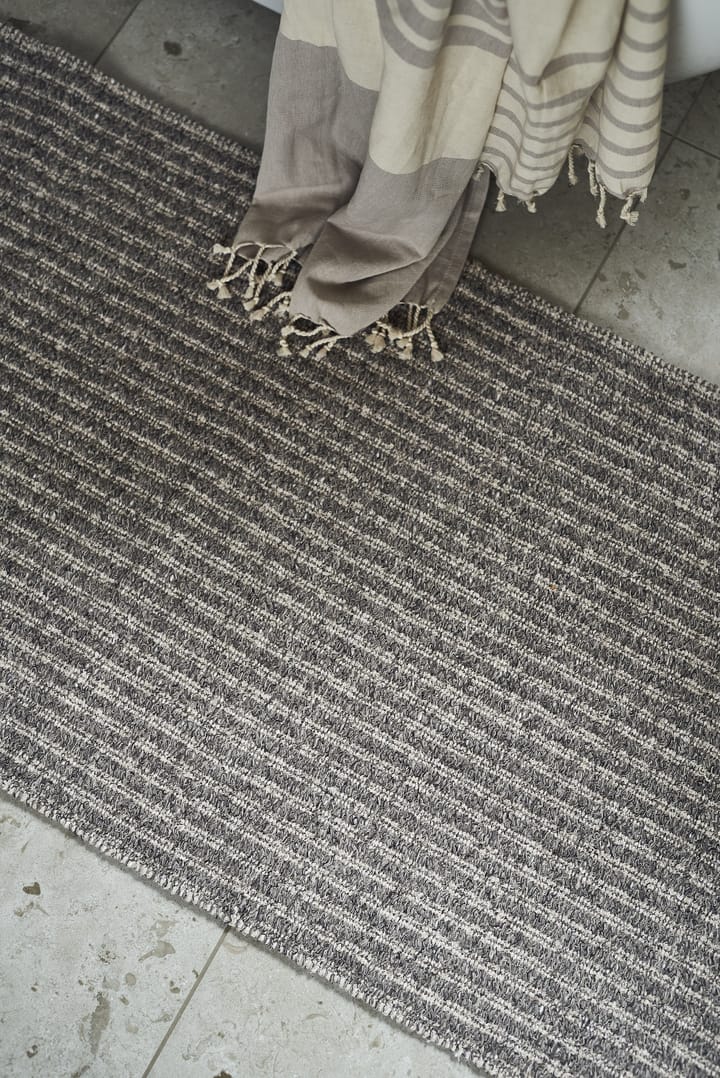 Harvest tæppe mørkegrå - 70x150 cm - Scandi Living