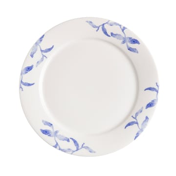 Havspil frokosttallerken 21 cm, 4 stk. - blå-hvid - Scandi Living