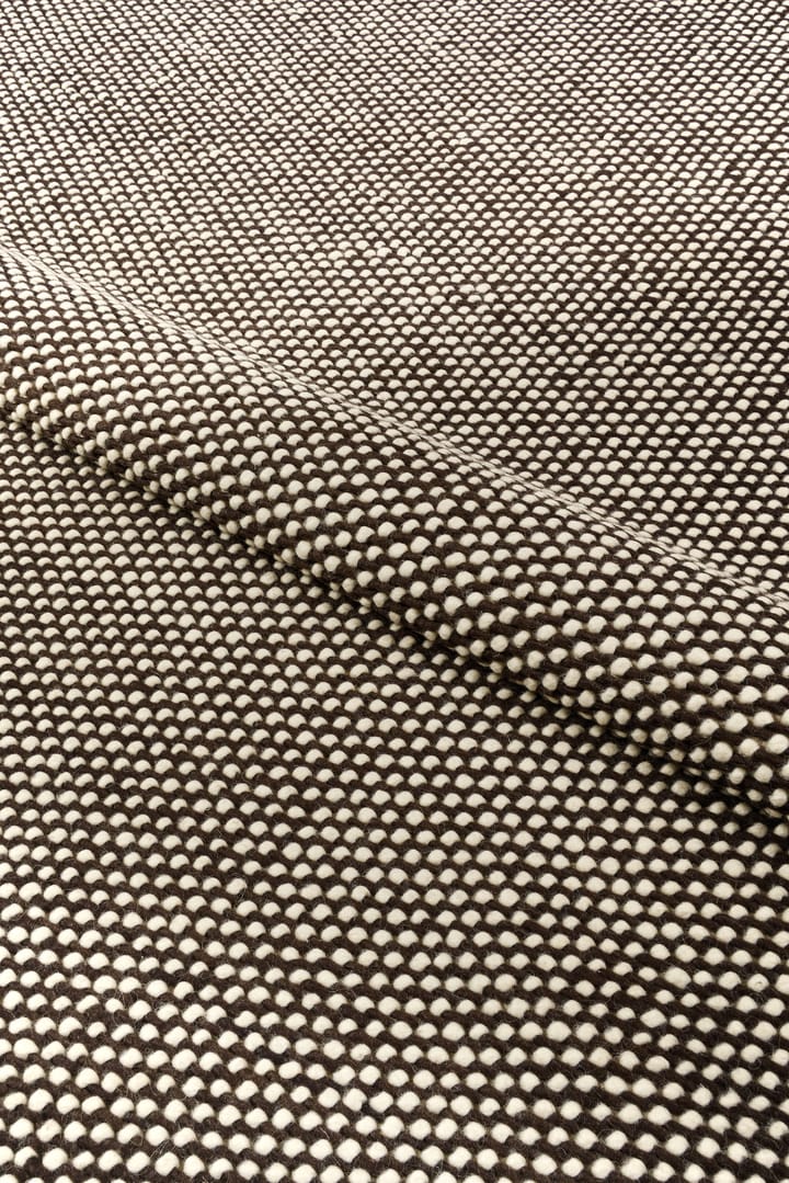 Hill uldtæppe hvid/brun, 200x300 cm Scandi Living