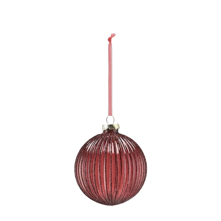 Holiday juletræskugler 6-pak, Red Scandi Living