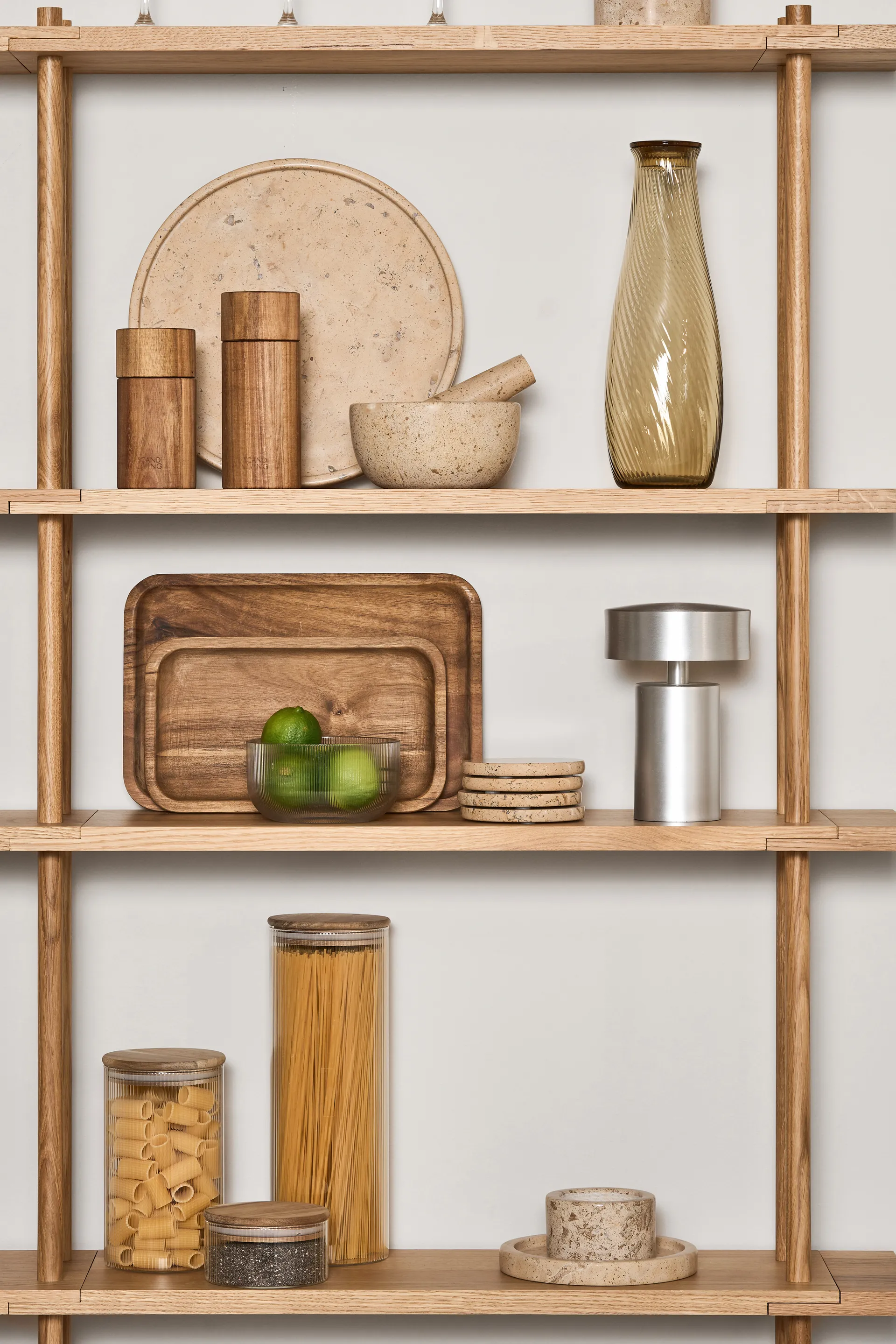 Hollow serveringsbakke, 15x25 cm Scandi Living