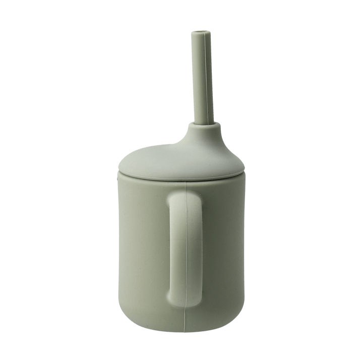 Idun krus med sugerør silikone 120 ml, Green Scandi Living