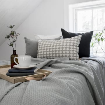 Kimono sengetæppe 260x260 cm - Concrete (grå) - Scandi Living
