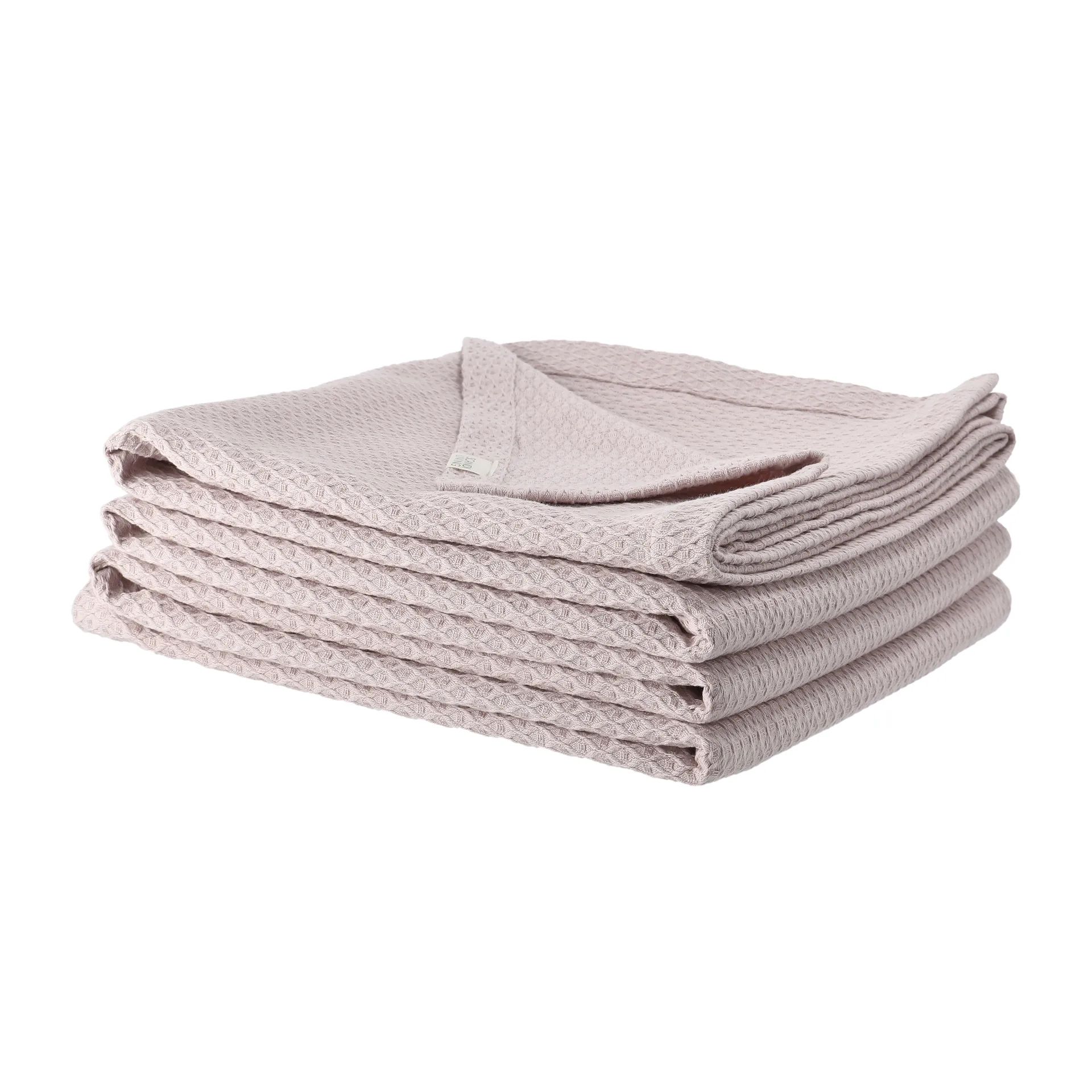 Kimono sengetæppe 260x260 cm, Dusty rose (lyserød) Scandi Living