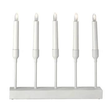 Kindle portabel adventstage 30 cm - Hvid - Scandi Living